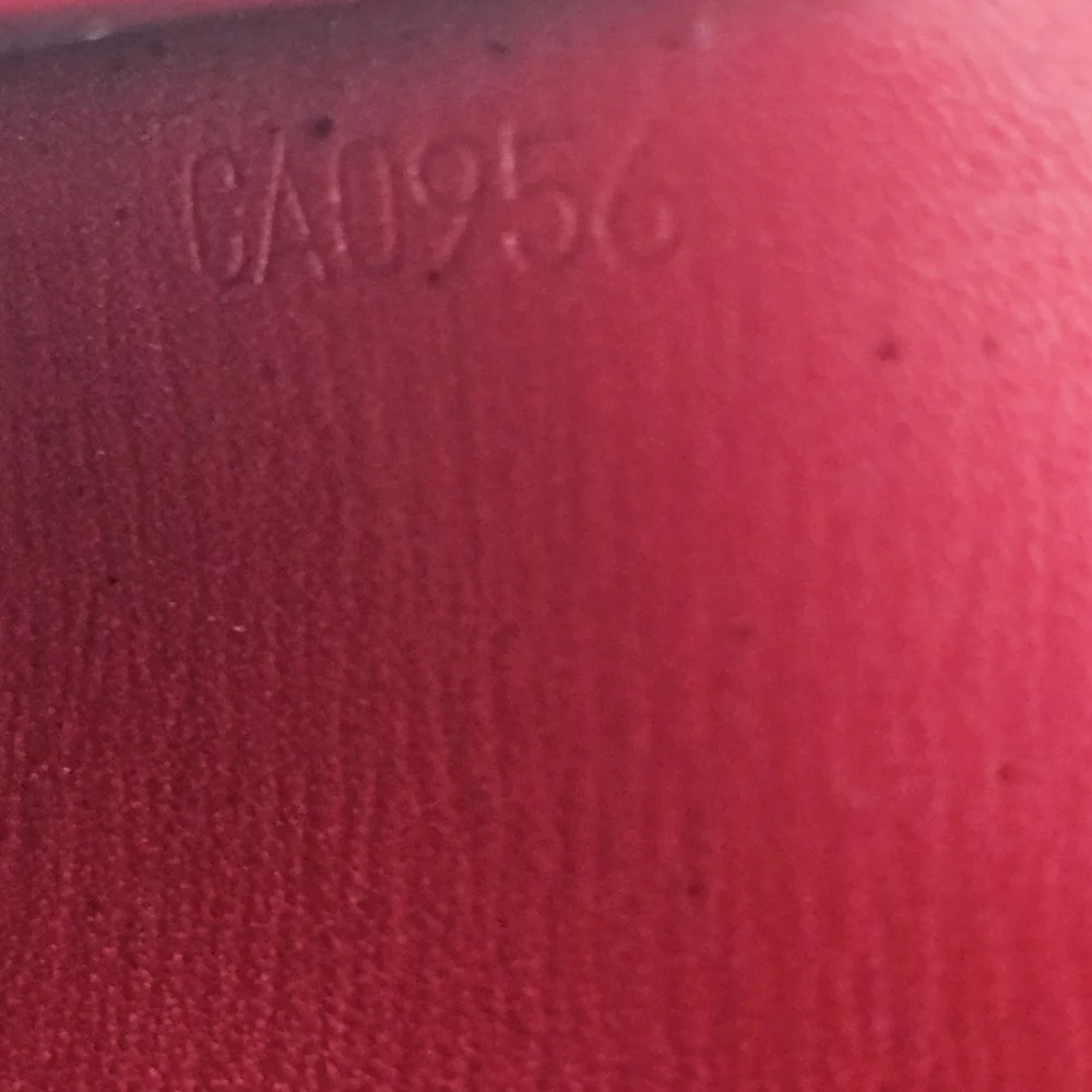 Louis Vuitton Epi De Poche Leather Pass Card Case Red - Picture 7 of 7